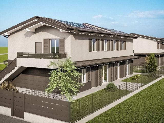 Villa Indipendente in vendita a Calvenzano, Bergamo