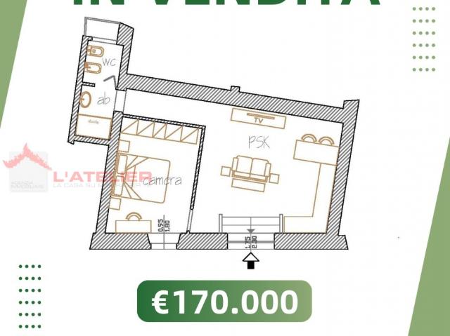 Appartamento in vendita a Arezzo