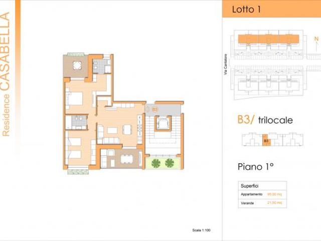 Appartamento in vendita a San Severo, Foggia