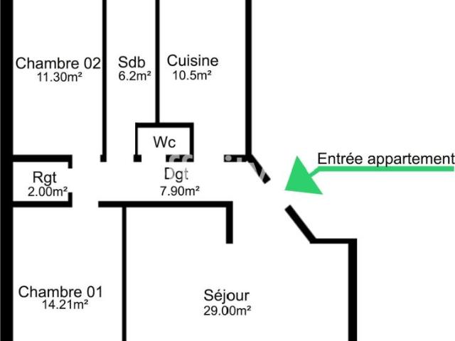 Appartement vente à Antony, Châtenay-malabry