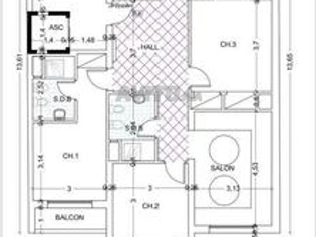 Appartement vente à Nador