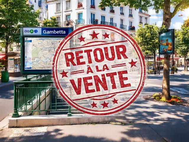 Appartement vente à Paris 20e Arrondissement, Paris