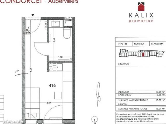 Appartement vente à Saint-Denis, Aubervilliers