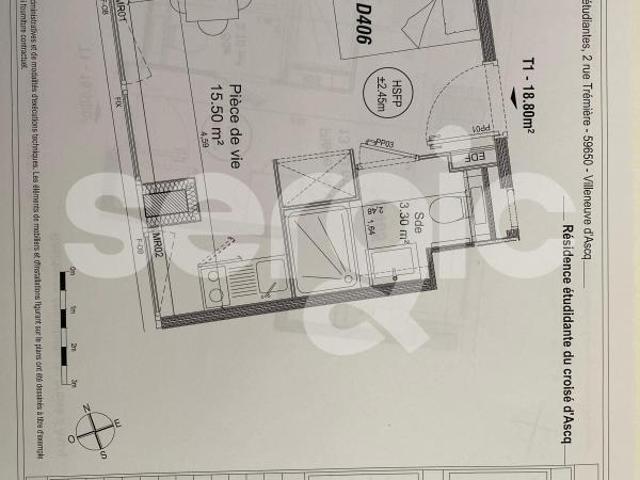 Appartement location à Lille, Villeneuve-d'ascq