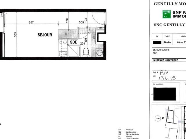 Appartement vente à L'Haÿ-les-Roses, Gentilly