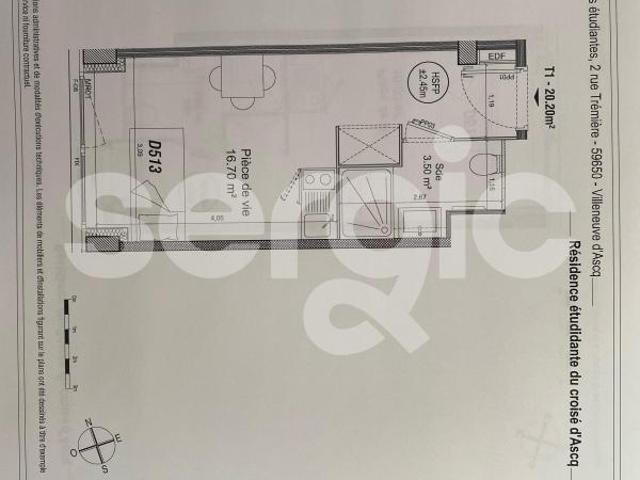 Appartement location à Lille, Villeneuve-d'ascq
