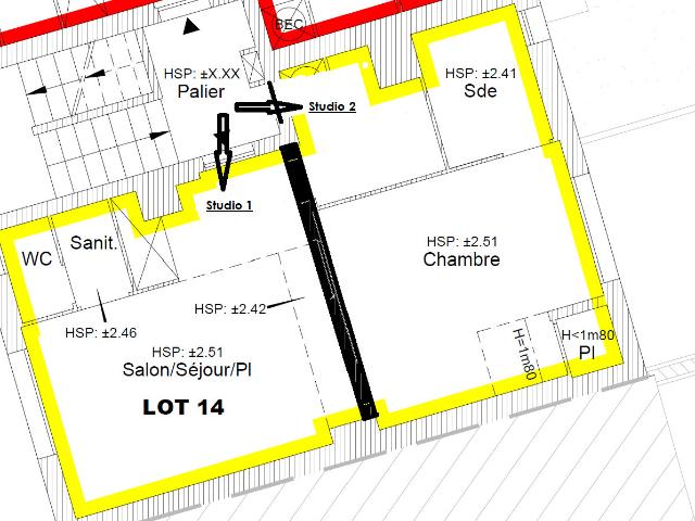 Appartement vente à Rennes, Cleunay - Arsenal-Redon