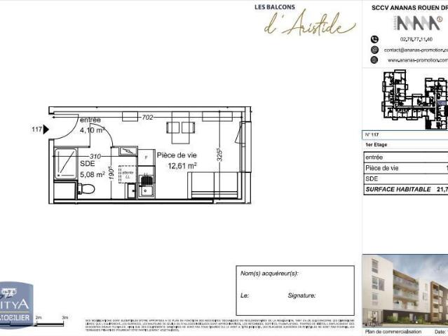Appartement location à Petit-Couronne, Seine-Maritime