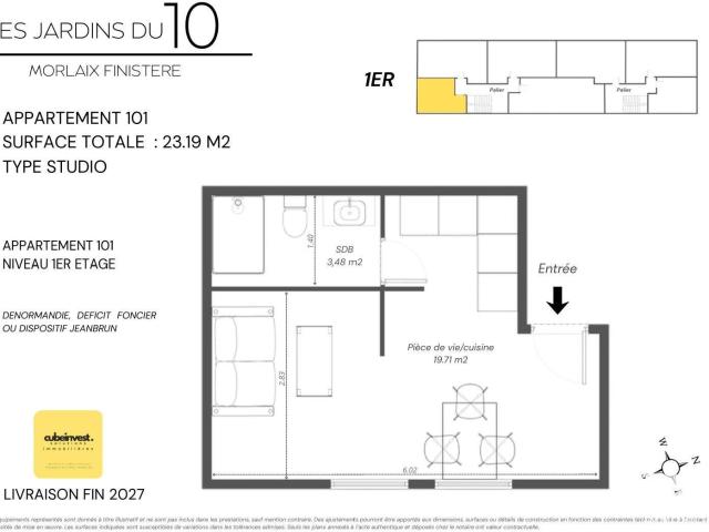 Appartement vente à Morlaix, Bretagne