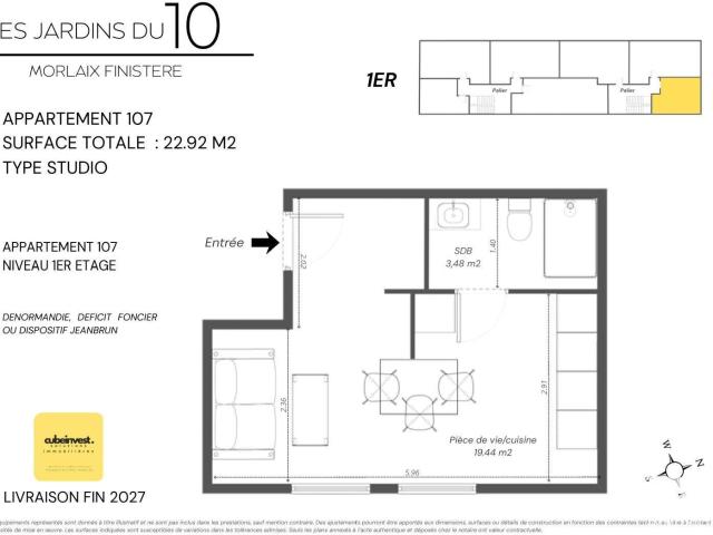 Appartement vente à Morlaix, Bretagne