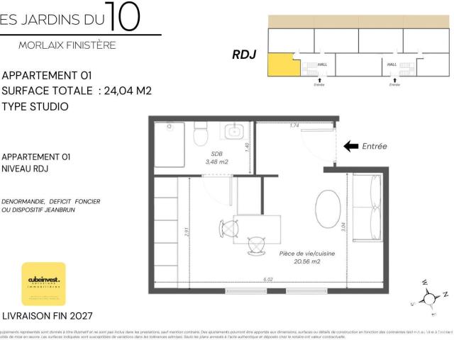 Appartement vente à Morlaix, Bretagne