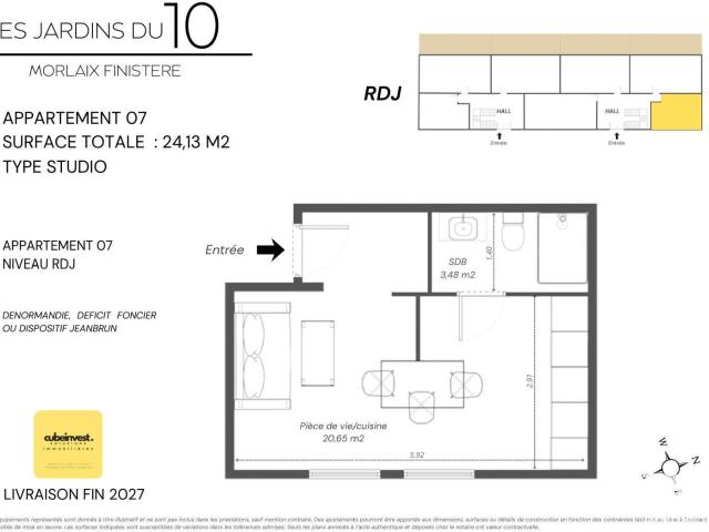 Appartement vente à Morlaix, Bretagne