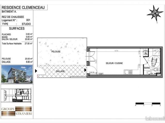 Appartement vente à Le Raincy, Neuilly-plaisance