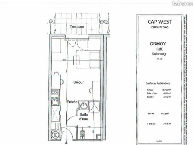 Appartement vente à Dreux, Ormoy