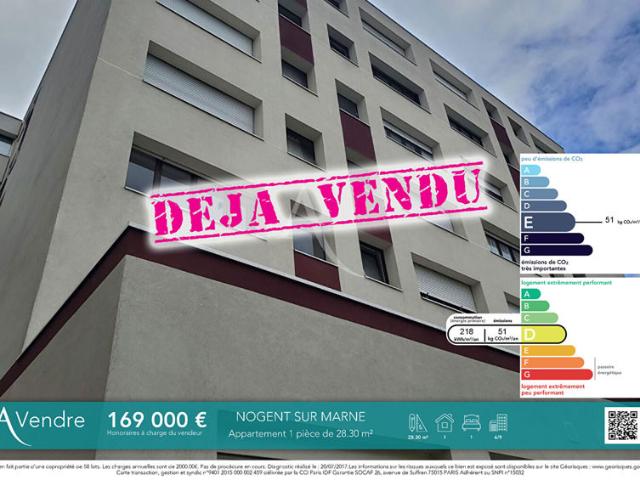 Appartement vente à Nogent-sur-Marne, Nogent-sur-marne