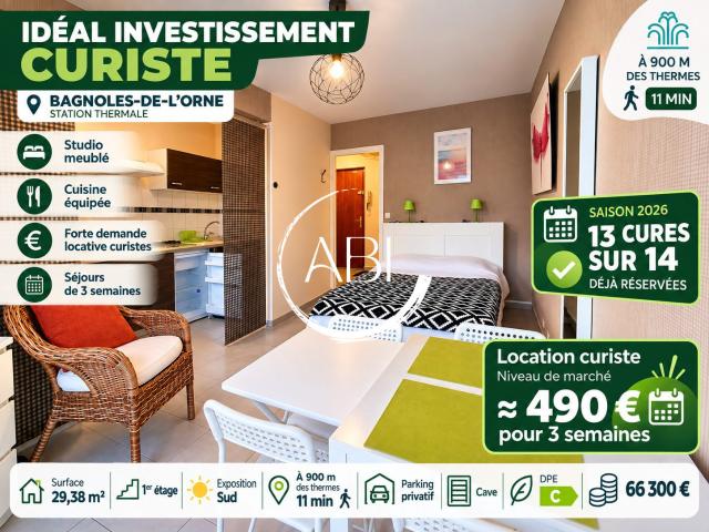 Appartement vente à Bagnoles-de-l'Orne, Tesse la Madeleine