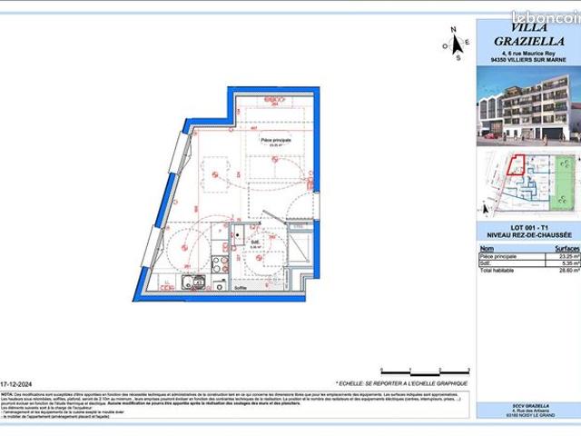 Appartement vente à Nogent-sur-Marne, Villiers-sur-marne