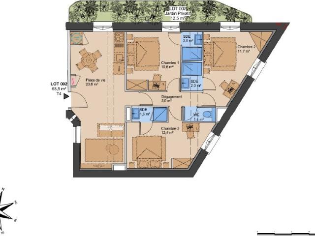 Appartement vente à Lyon, Métropole de Lyon