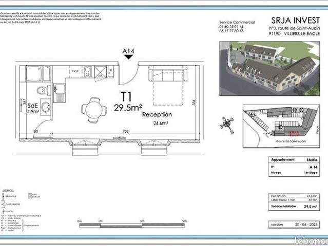 Appartement vente à Palaiseau, Villiers-le-bâcle