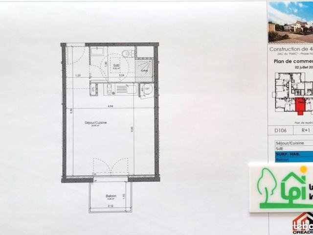 Appartement vente à Caen, Soliers