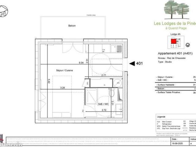 Appartement vente à Abbeville, Quend