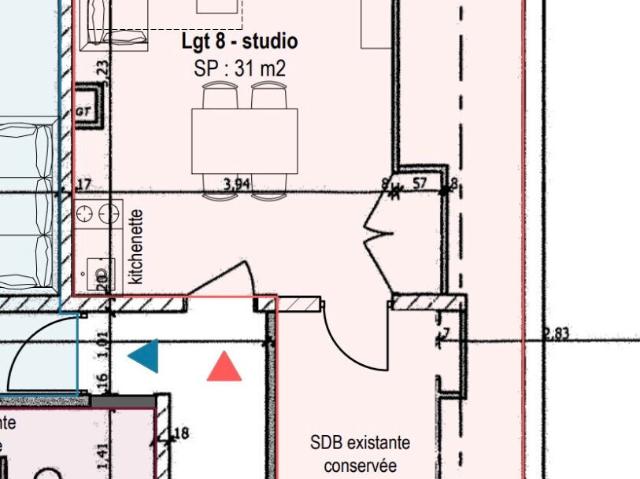 Appartement vente à Pontarlier, Rochejean