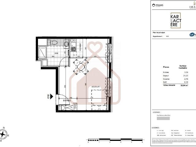 Appartement vente à La Mairie - Salengro, Le Kremlin-Bicêtre