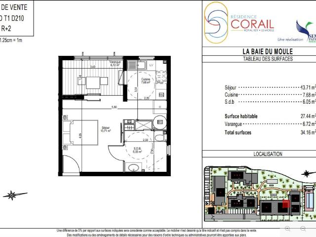 Appartement vente à Guadeloupe