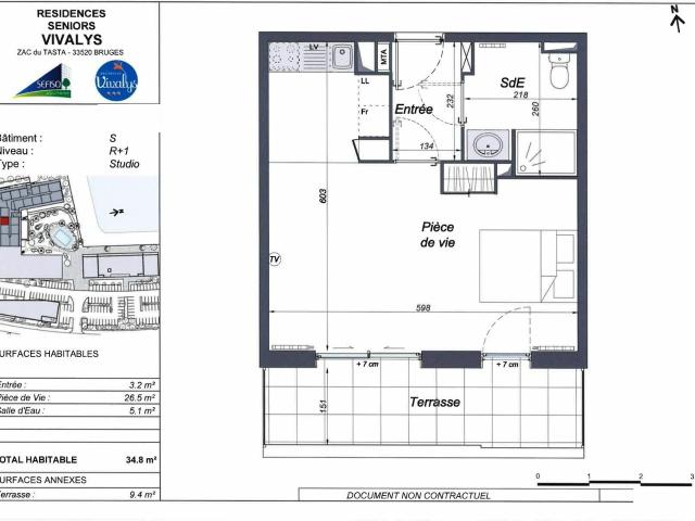 Appartement vente à Bruges, Le Tasta