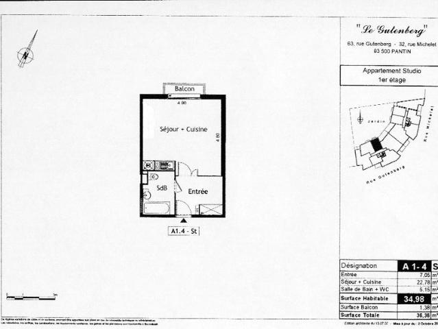 Appartement location à Bobigny, Pantin
