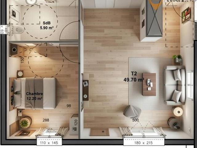 Appartement vente à Sarcelles, Bouffémont
