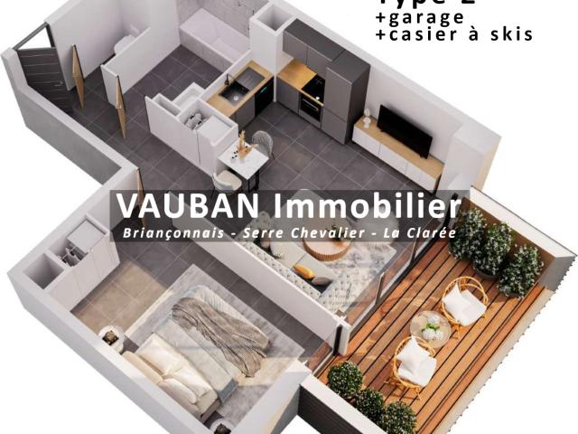 Appartement vente à Briançon