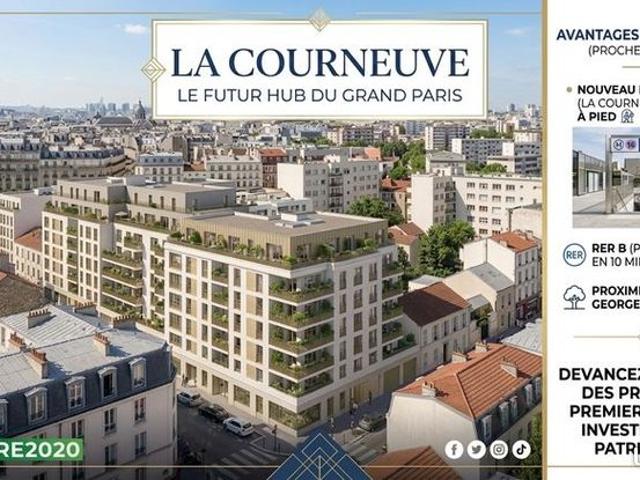 Appartement vente à Saint-Denis, La Courneuve