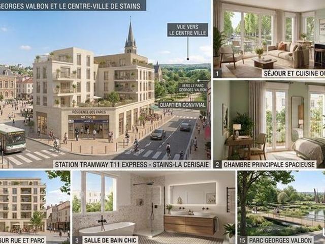 Appartement vente à Saint-Denis, Stains