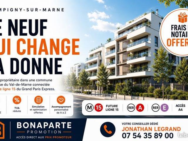 Appartement vente à Nogent-sur-Marne, Champigny-sur-marne
