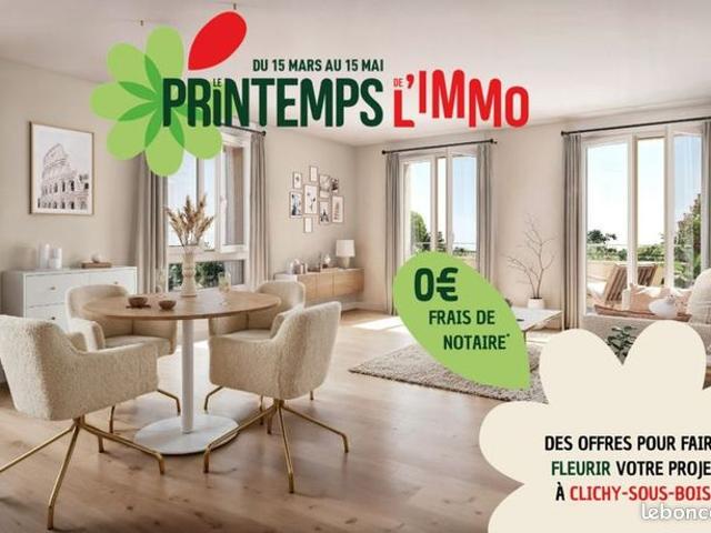 Appartement vente à Le Raincy, Clichy-sous-bois