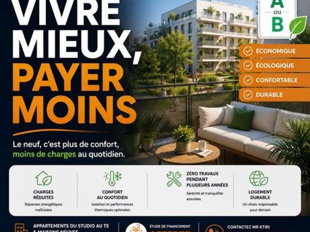 Appartement vente à Le Raincy, Rosny-sous-bois