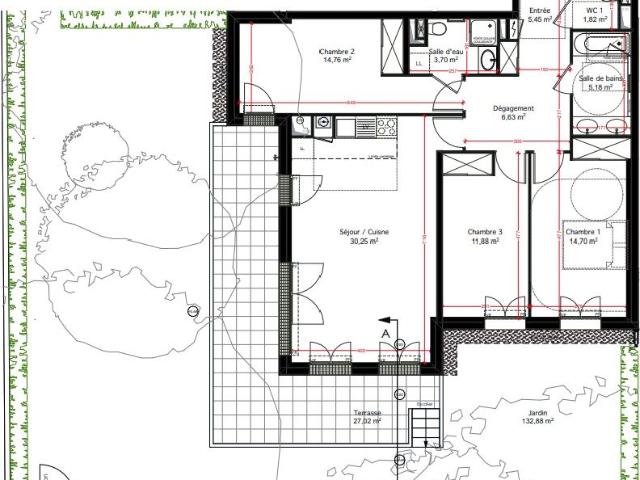 Appartement vente à Versailles, Le Chesnay