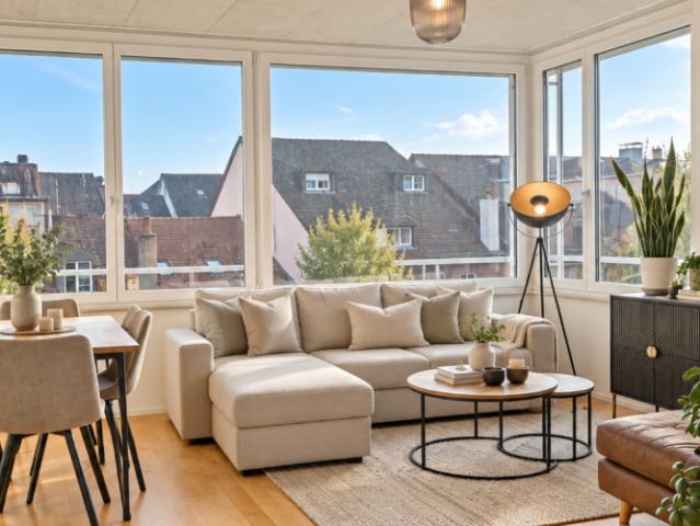 Apartment mieten in Pully, District de Lavaux-Oron