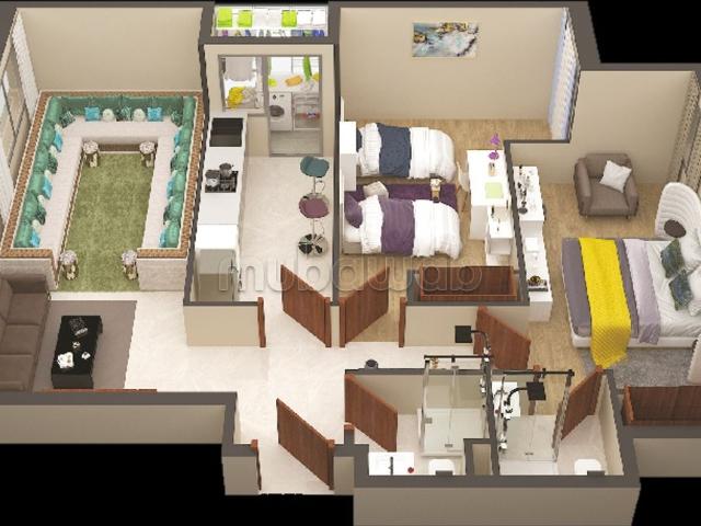 Appartement vente à Anfa, Gharb-Chrarda-Beni Hssen
