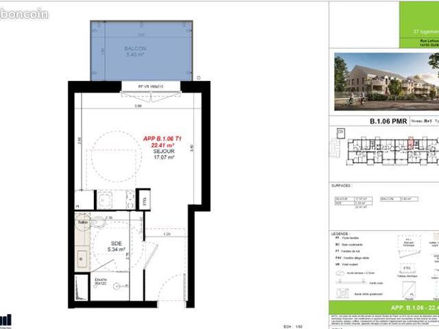 Appartement vente à Caen, Ouistreham