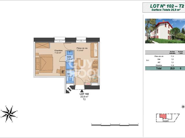 Appartement vente à Lyon, Métropole de Lyon