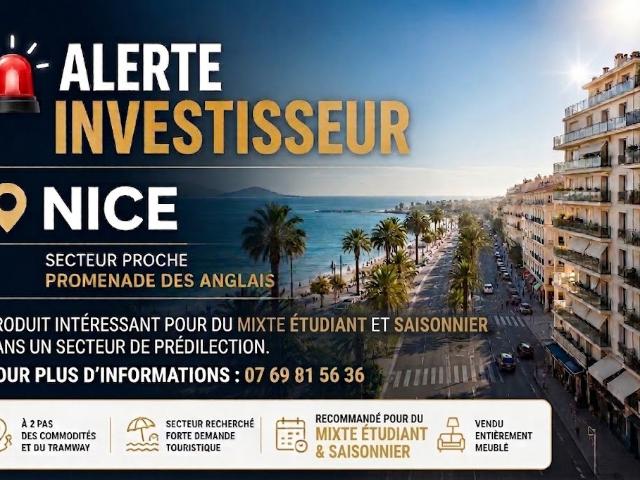 Appartement vente à Nice