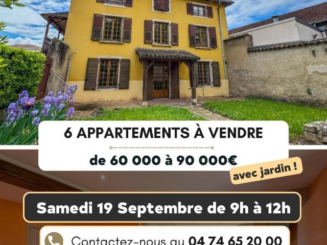 Appartement vente à Villefranche-sur-Saône, Rhône