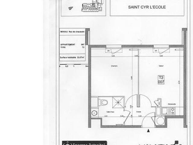 Appartement vente à Versailles, Saint-cyr-l'ecole