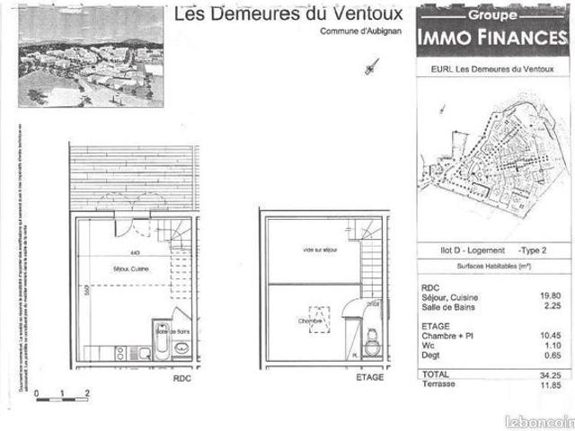 Appartement vente à Carpentras, Aubignan