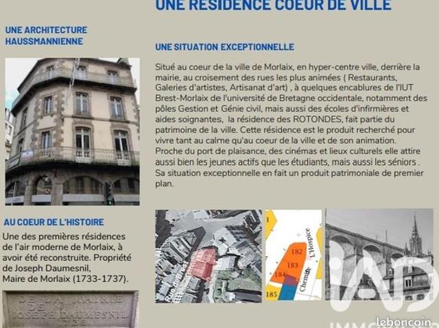 Appartement vente à Morlaix, Bretagne
