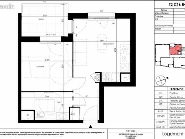 Appartement vente à Lyon, Métropole de Lyon