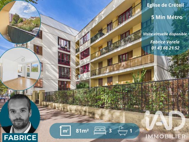 Appartement vente à Échat - Champeval, Créteil