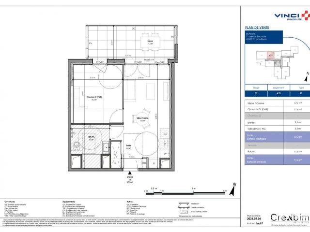Appartement vente à Clermont-Ferrand, Chamalières